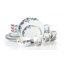 16pc Watercolour Floral Dinner Set