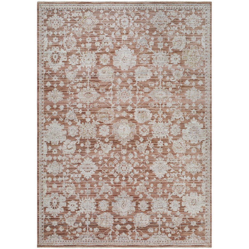 Alayo Machine Woven Area Rug, Rectangle 5'3" x 7'