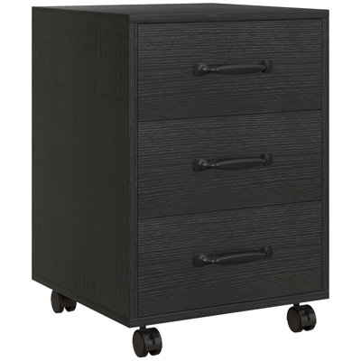 Erve 40cm Wide 3 -Drawer Mobile File Cabinet