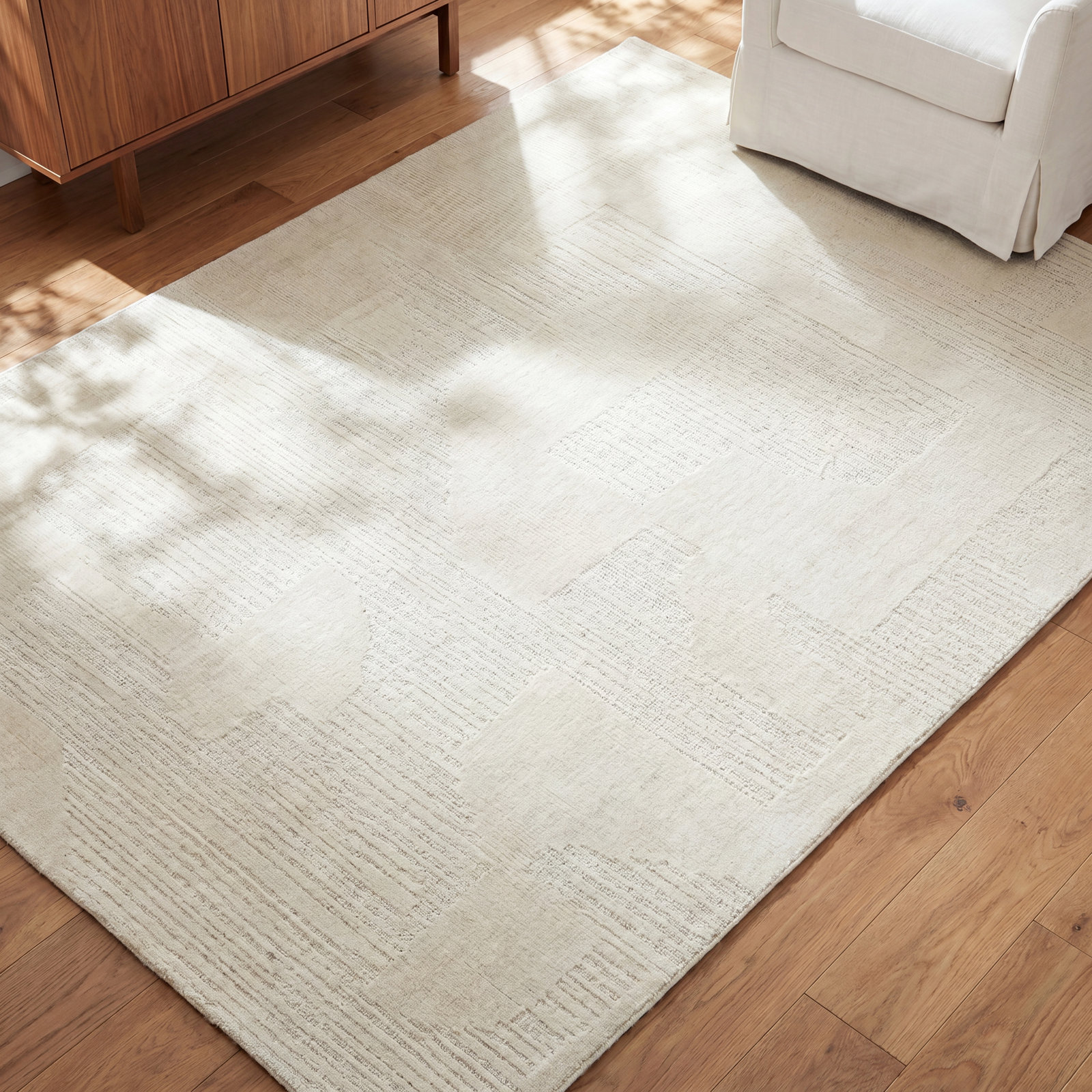 Madie Hand-Tufted Wool Rug, Rectangle 3' x 5'
