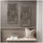 Distressed Carved Wood 2-Piece Wall Decor Set-1261424052