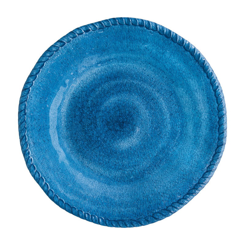 Niko 11" Plate (Set of 6), Blue