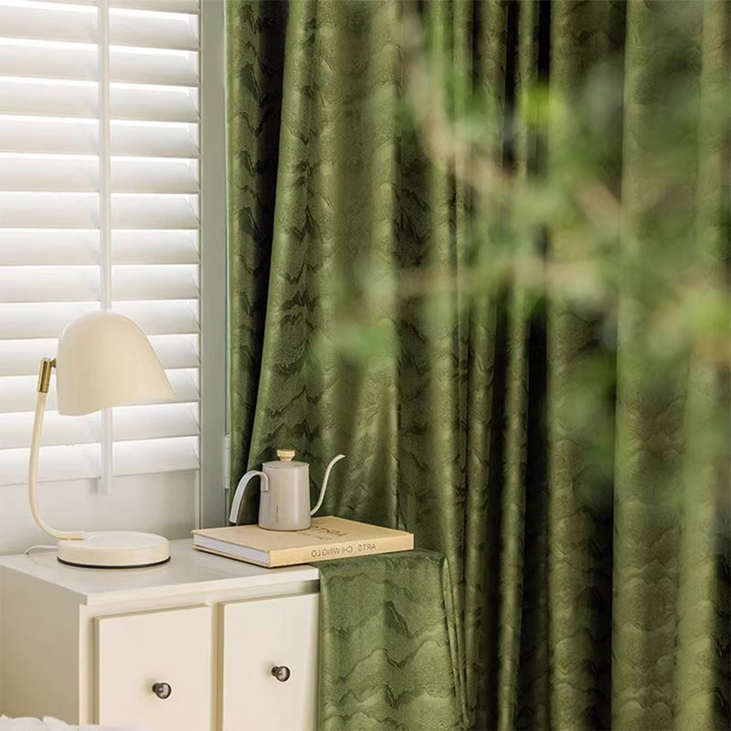 2 Panels Curtains, Bedroom Blackout, Living Room Blackout, Striped Blackout Fabric, 79" W x 103" L