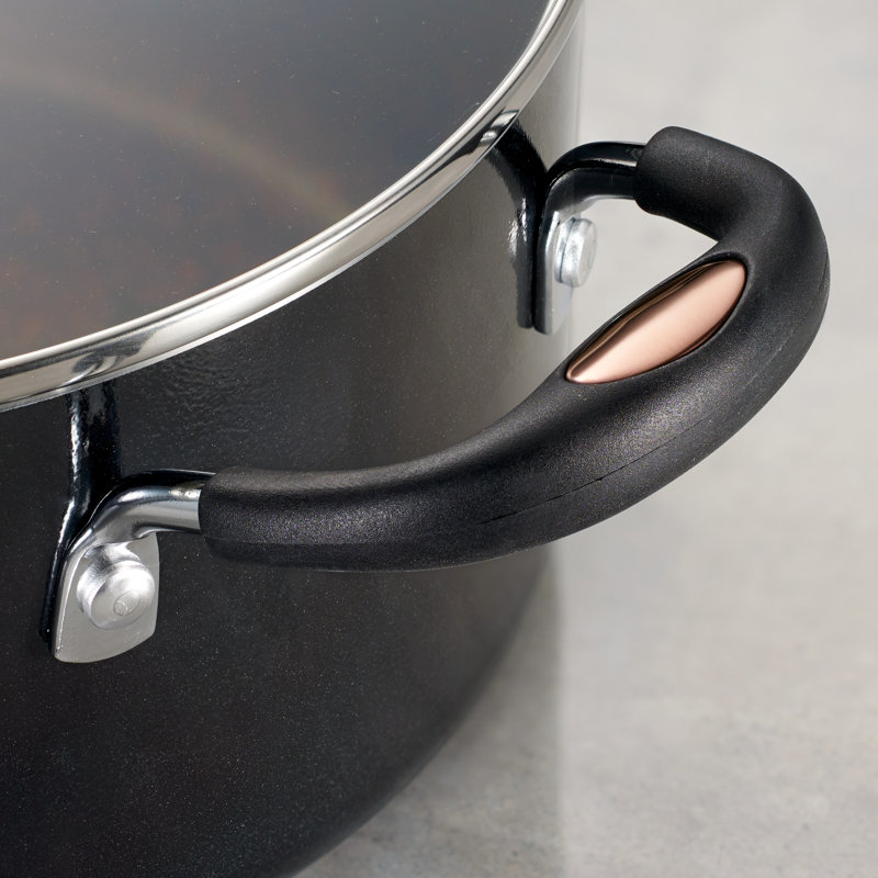 Tramontina 12-Piece Black Aluminum Nonstick Cookware Set