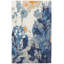 Floral Area Rug in Blue-1726161934