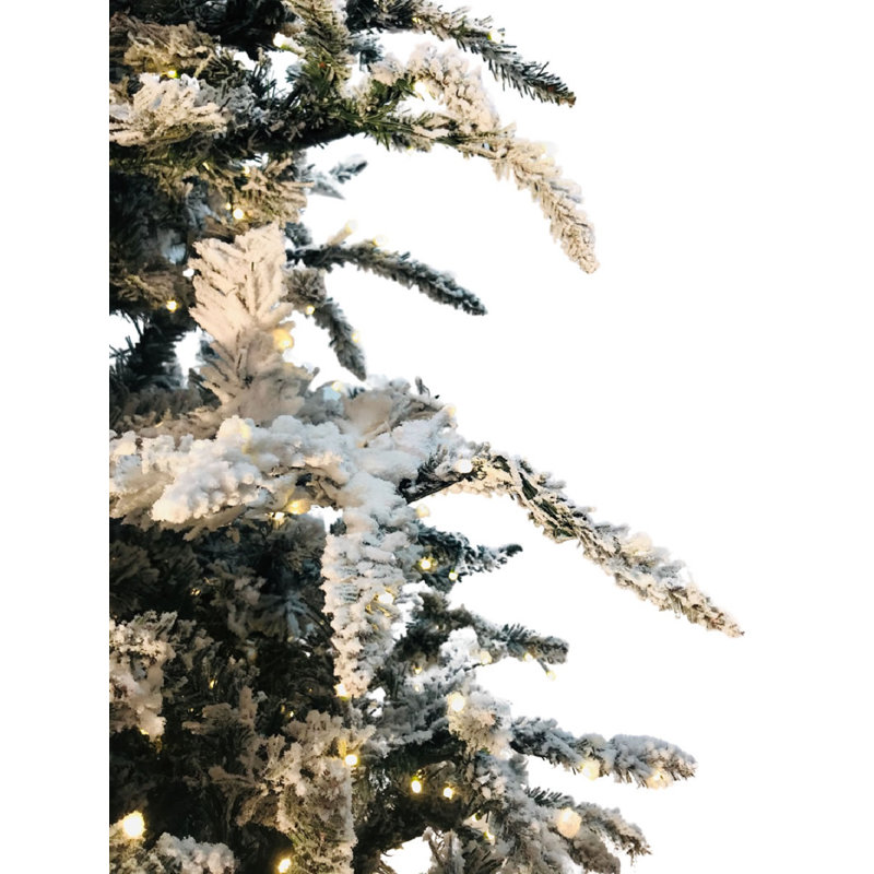 Lighted Artificial Christmas Tree, 9' H