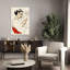 Dove Embrace Modern Bird Wall Art Print 1 Piece Wrapped Canvas Wall Art-1569423649