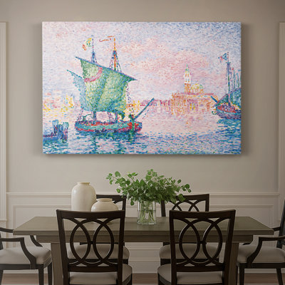 Venice, the Pink Cloud-Paul Signac-Gallery Wrapped Canvas-1909