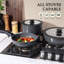 11PCS Pots And Pans Set Non Stick
