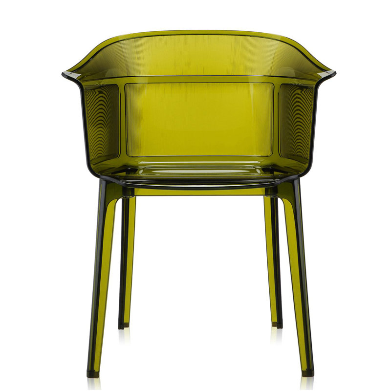 Papyrus Arm Chair, Olive Green