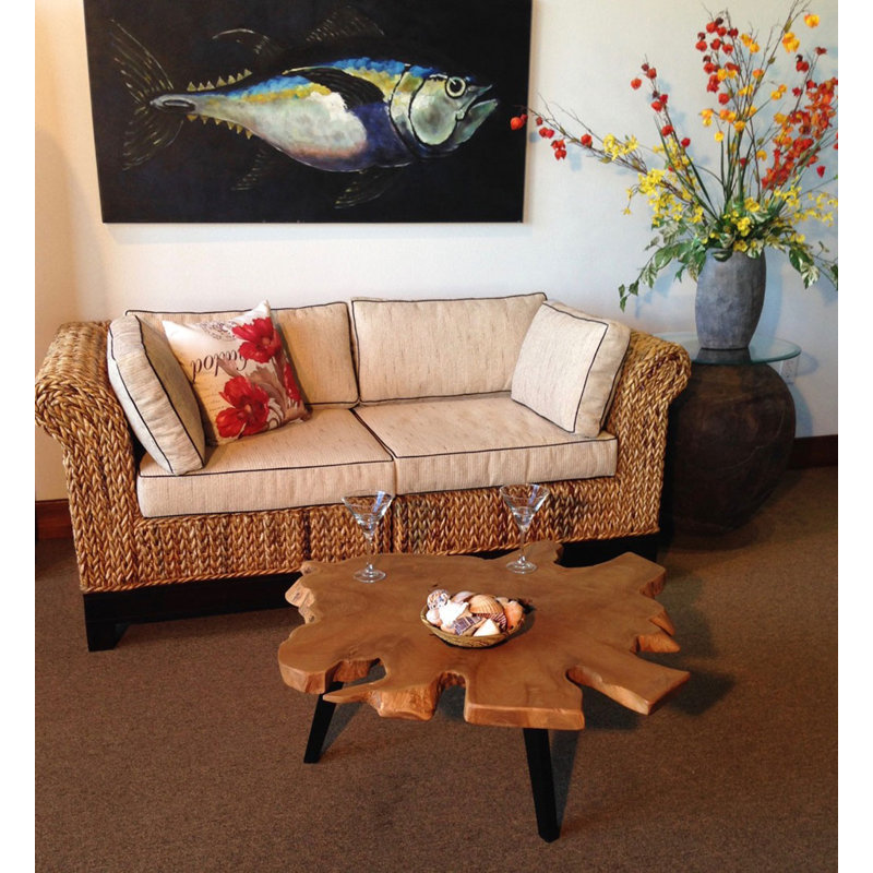 Josephina Solid Wood Top Coffee Table