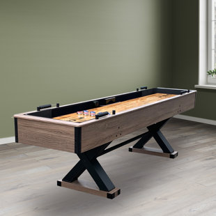4-in-1 Multi Games Table Tabletop Shuffleboard, Curling, Bowling, Table  Tennis