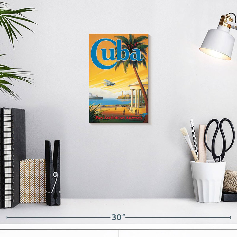 Gillard Visit Cuba, 12" H x 8" W