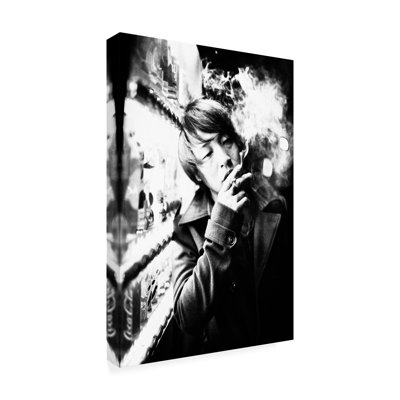 TORU MATSUNAGA  Smoking Canvas Art