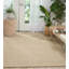Tapis taupe en laine crocheté à la main-2111754814