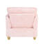 Velours côtelé 1 place avec coussins décoratifs - Conçoit un espace confortable pour la maison rose et rose, convient au salon, à la chambre à coucher et au coin-repas-87881875-87881882