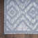 Foundry Select Versatile Diamond Denim Blue Indoor/Outdoor Area Rug