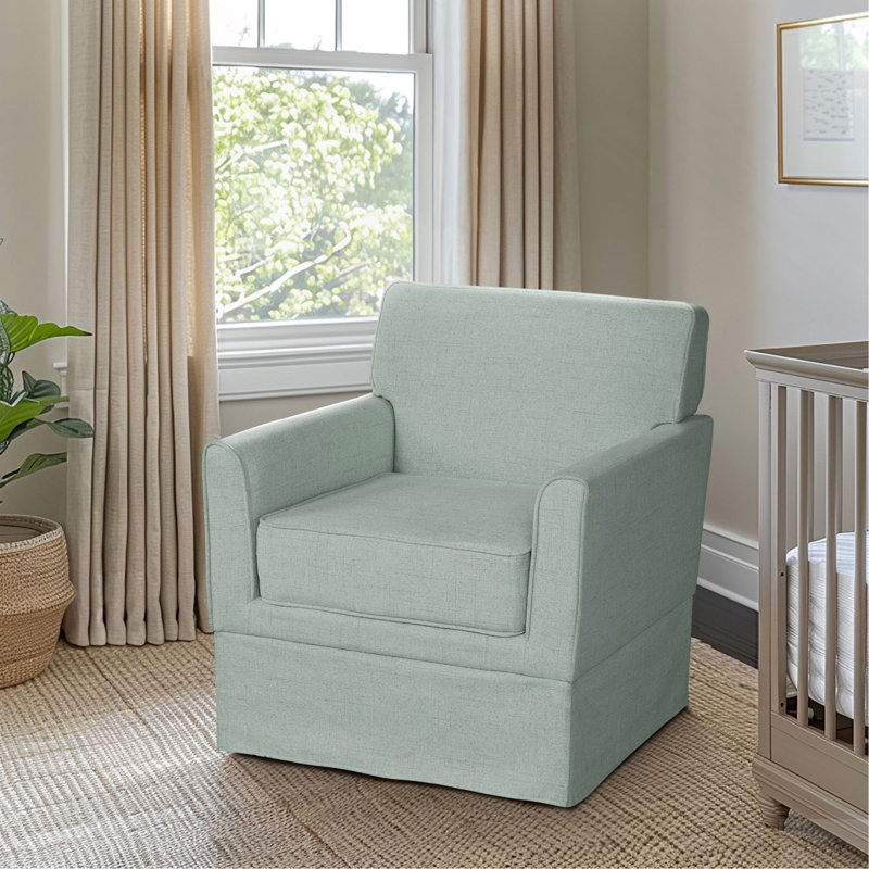 Fauteuil décoratif vert menthe