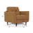 Camel Top Grain Leather Settee