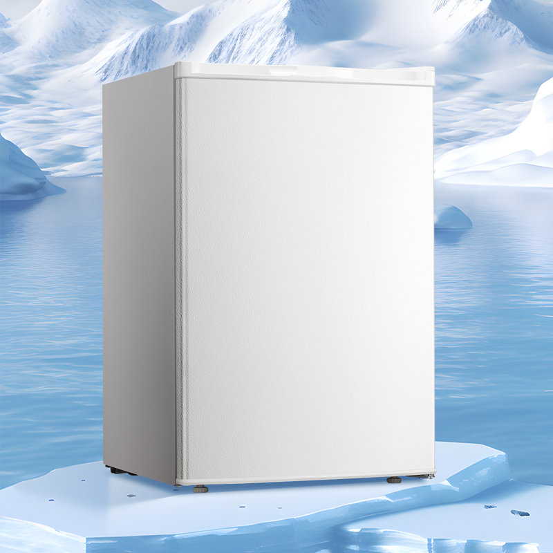 3.0 Cu.ft Ultra-Compact Upright Freezer - Reversible Single Door, Removable Shelves, Adjustable Thermostat, Black (Ideal for Home/Dorm/Apartment/Office)