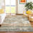 Machine Washable Indoor/Outdoor Lanphear ACN2398 Stripes Rug-1884515240