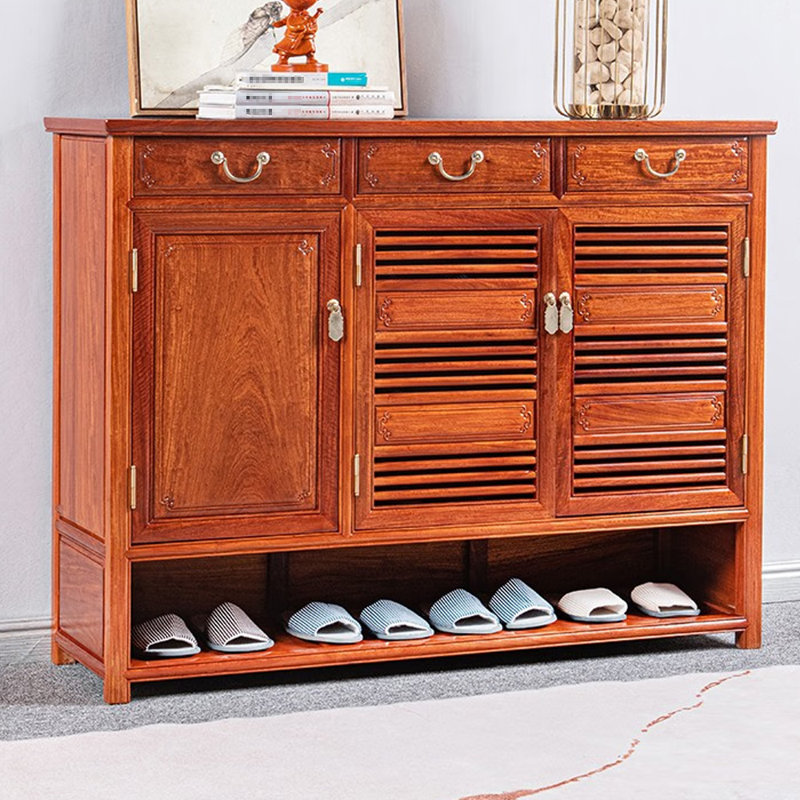 High quality furniture storage shoe cabinet, 38.58" H x 50.39" W x 15.75" D