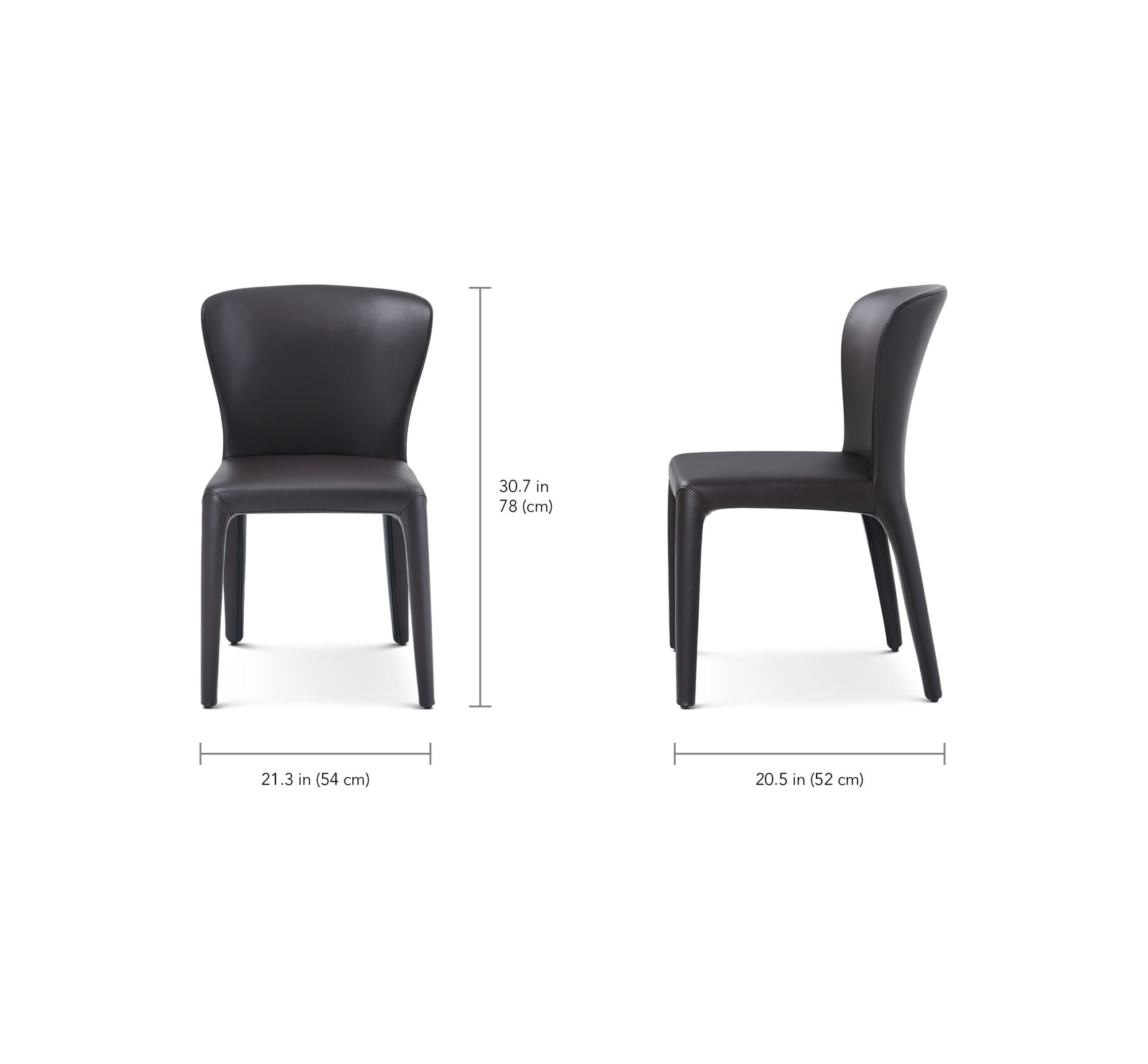 Clinard Dining Side Chair, Black
