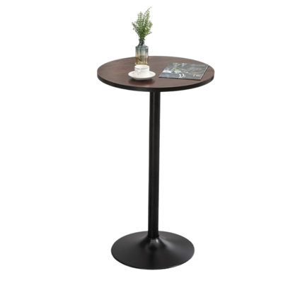 Table de bar ronde H 42 po Homcom