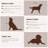 Dog Crate Furniture - Indoor Wooden Dog Kennel Furniture Double Doors With Divider - 71"X23.6"X32"H-29849311