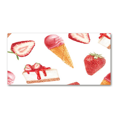Dessert - Wrapped Canvas Print