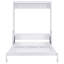 Grand lit escamotable avec tablette, blanc-1049866991