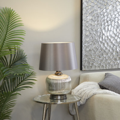 Glass Buffet Lamp