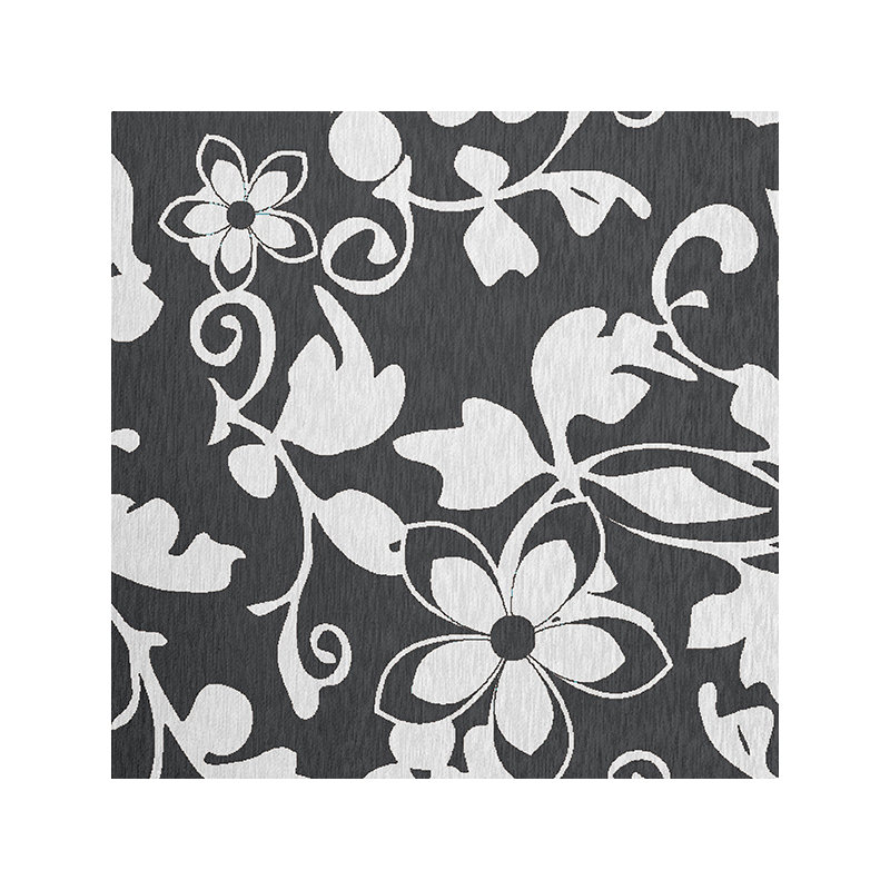 Chenille Floral Indoor Rug, Rectangle 2' x 3'
