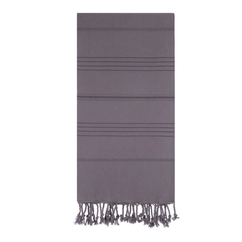 Serviette de plage Themroc, Gris charbon