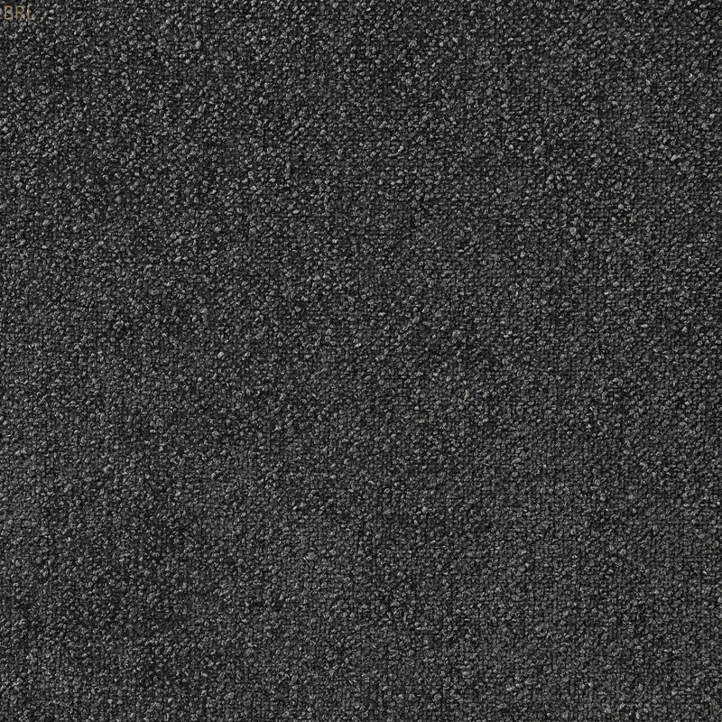 Fauteuil rembourré gris anthracite Ortega, Gris anthracite
