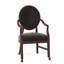 Upholstered King Louis Back Arm Chair-60273207-60273219