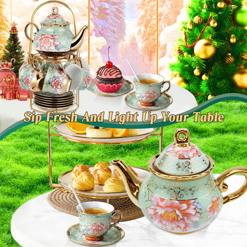 Mercer41 700ml Teapot Set, 25 Oz