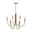 Lustre à 6 lumières Featherstone - laiton