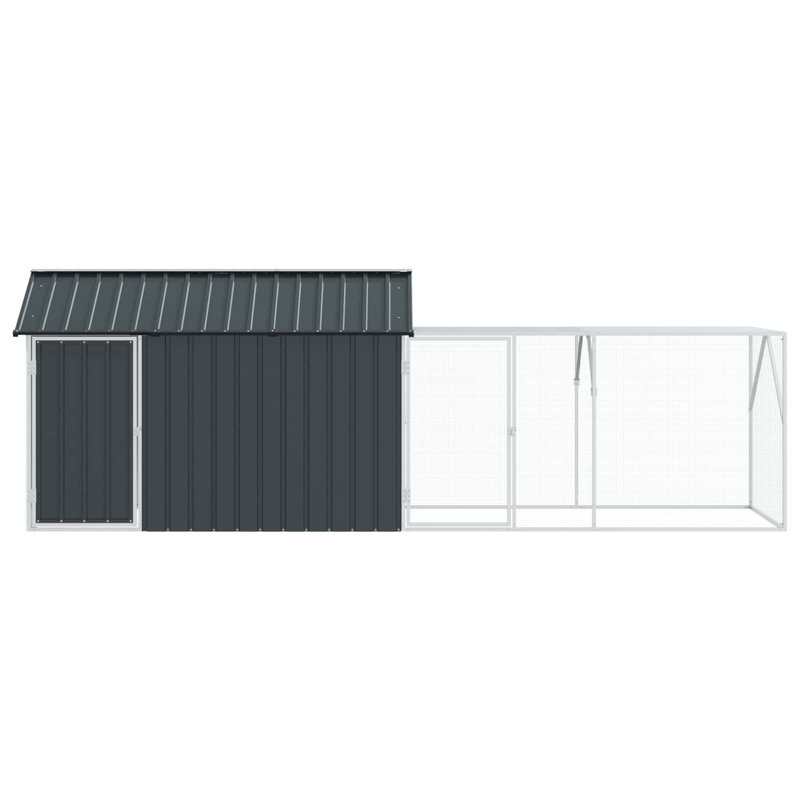 142cm Galvanised Steel Floor Bird Cage