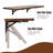 Stainless Steel Wall Mounted Desk & Laundry Folding Table - Durable Design-1431135208