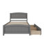 Lit plateforme simple avec deux tiroirs-1618097986