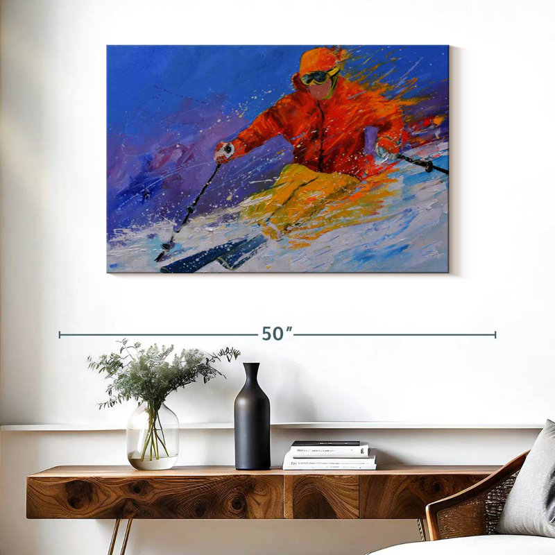 Sirci expert en ski, H 26 po x l 39 po