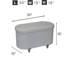 Banc de rangement avec repose-pieds Diwansi Boucle-62802443