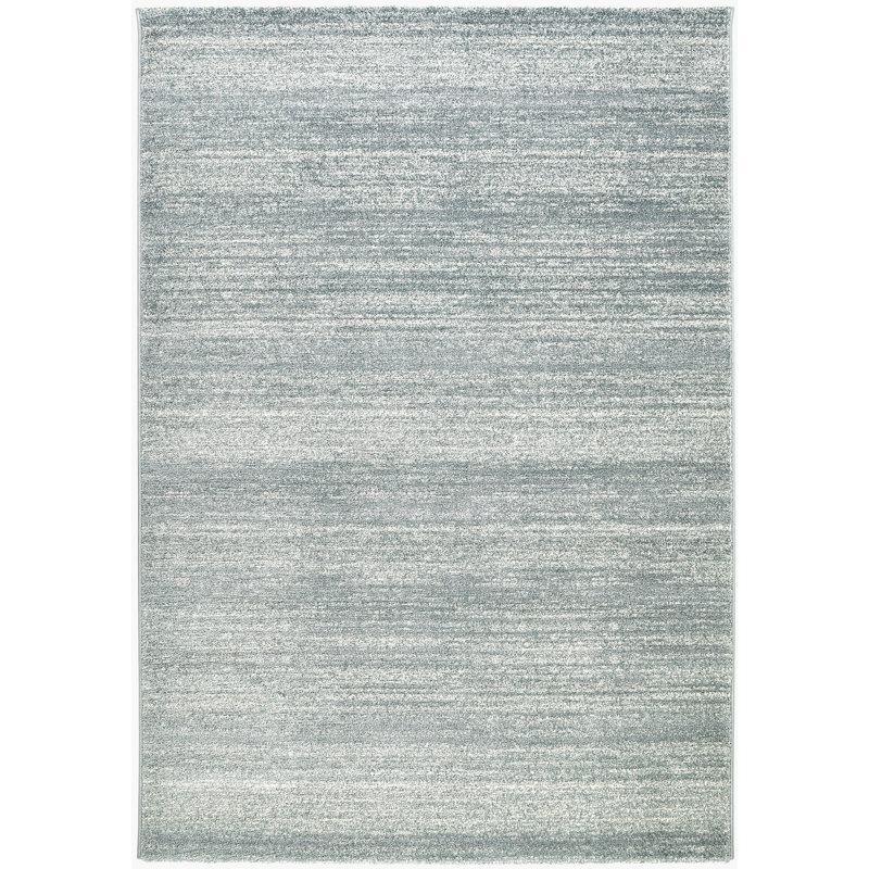 Plush Aqua Area Rug, Rectangle 200 x 290 cm