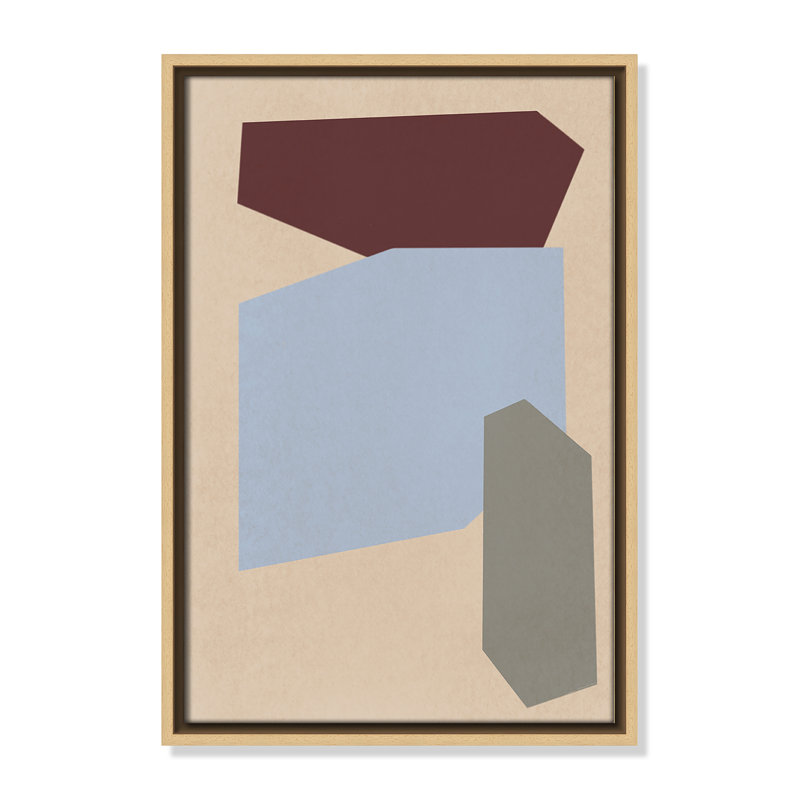 Spirited Flight Print by Marcus Prime, 13.5'' W x 19.5'' H, Natural Floater