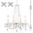 Plug-in 4-Light Classic / Traditional Crystal Chandelier with On/Off Switch for Dining Rooms Kitchen Islands Hallways Porches Living Rooms Mini Room - 15.74 in