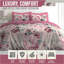 Blossom Pattern Duvet Cover Set with Pillowcases - Polycotton Fabric Bedding - Single Double King Machine Washable-119697488