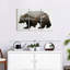 The Kodiak Brown Bear Wall Art Multi Piece Canvas Print-92828168