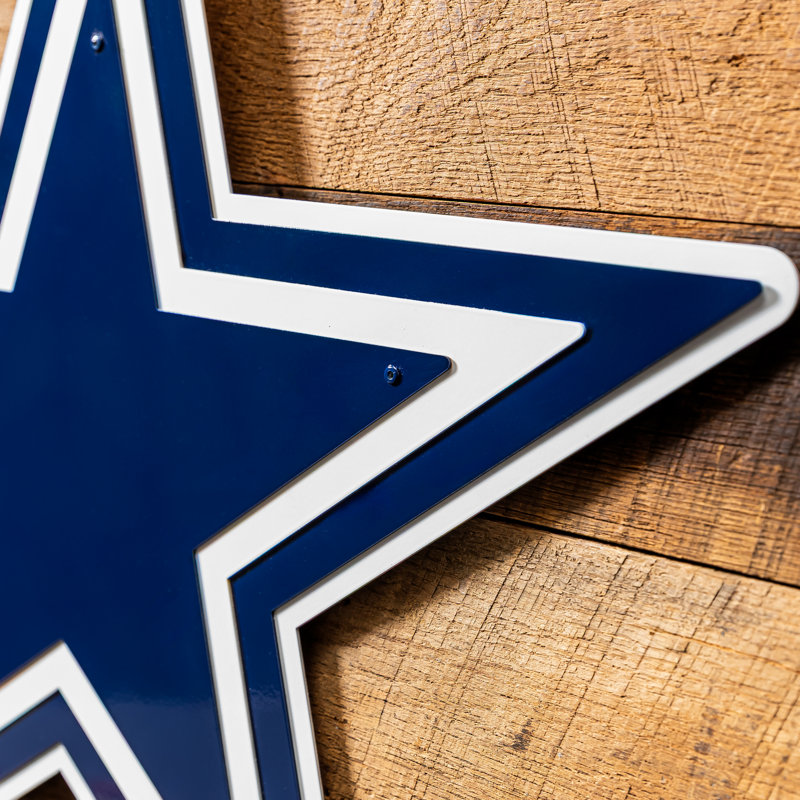 Art mural en métal Dallas Cowboys