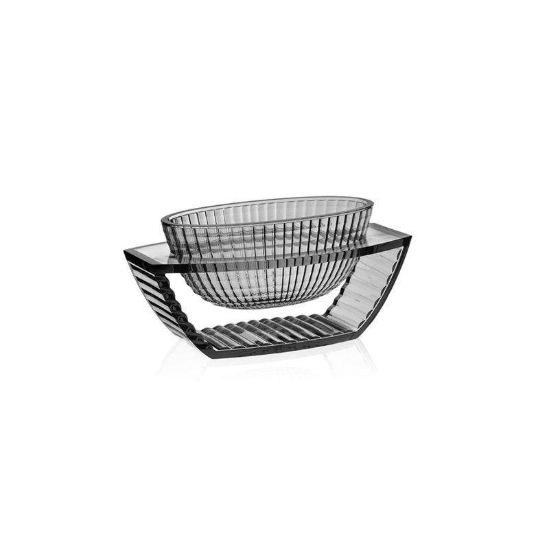 U Shine Table Vase, Smoke